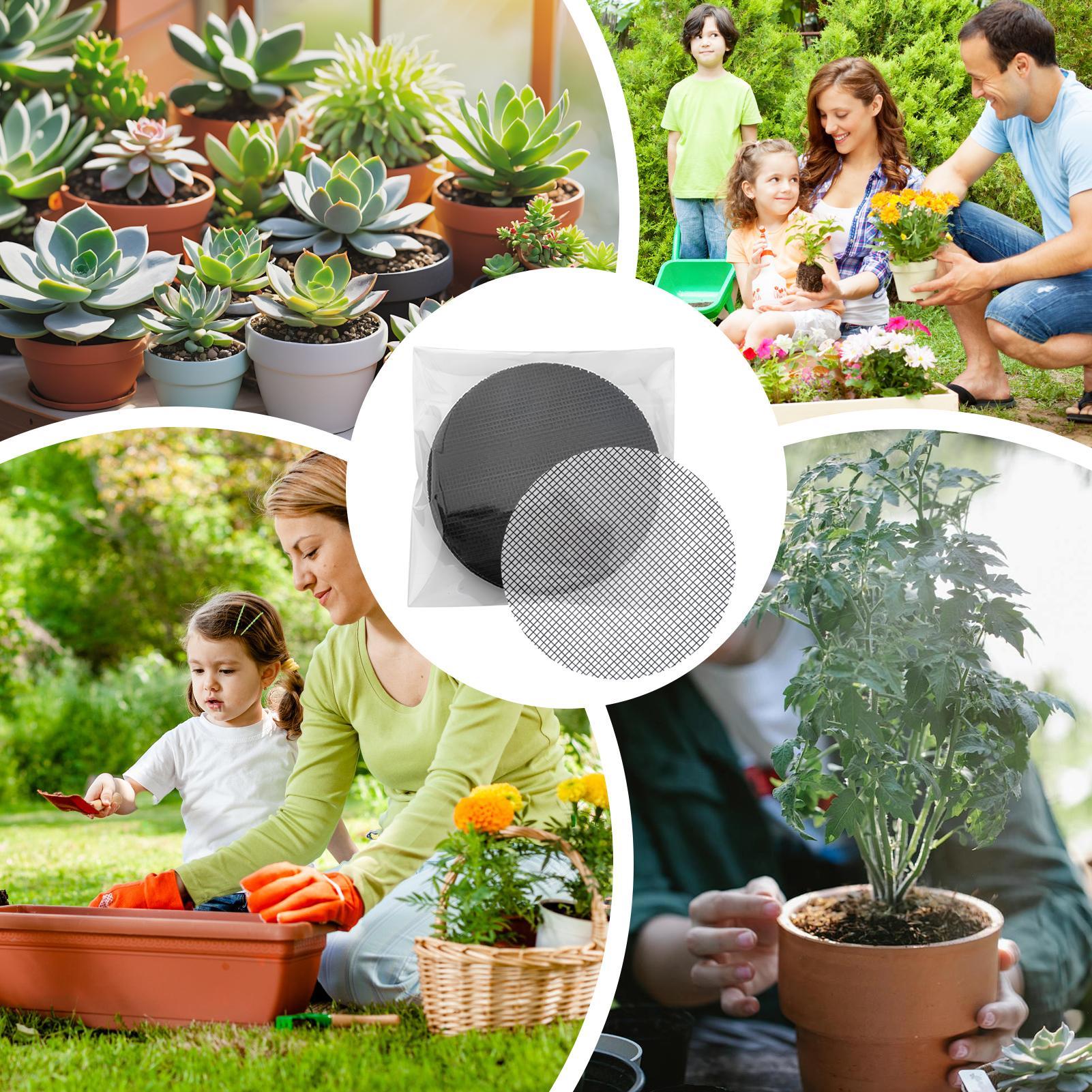 Drainage Mesh 50-Piece Flexibl - Net Pot 3 Inch ulasan dan harga
