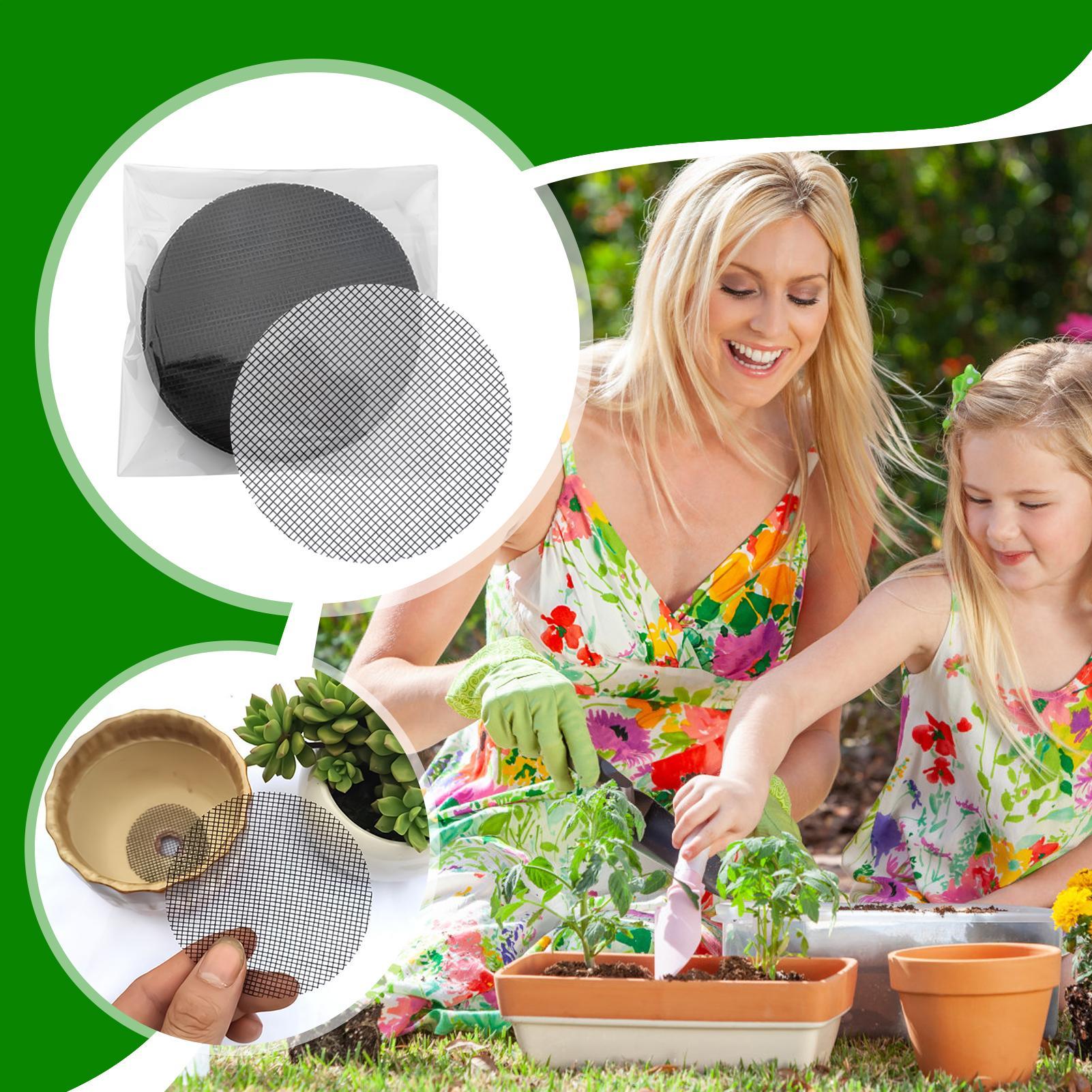 50-Piece Drainage Mesh Screen  - Net Pot 3 Inch ulasan dan harga