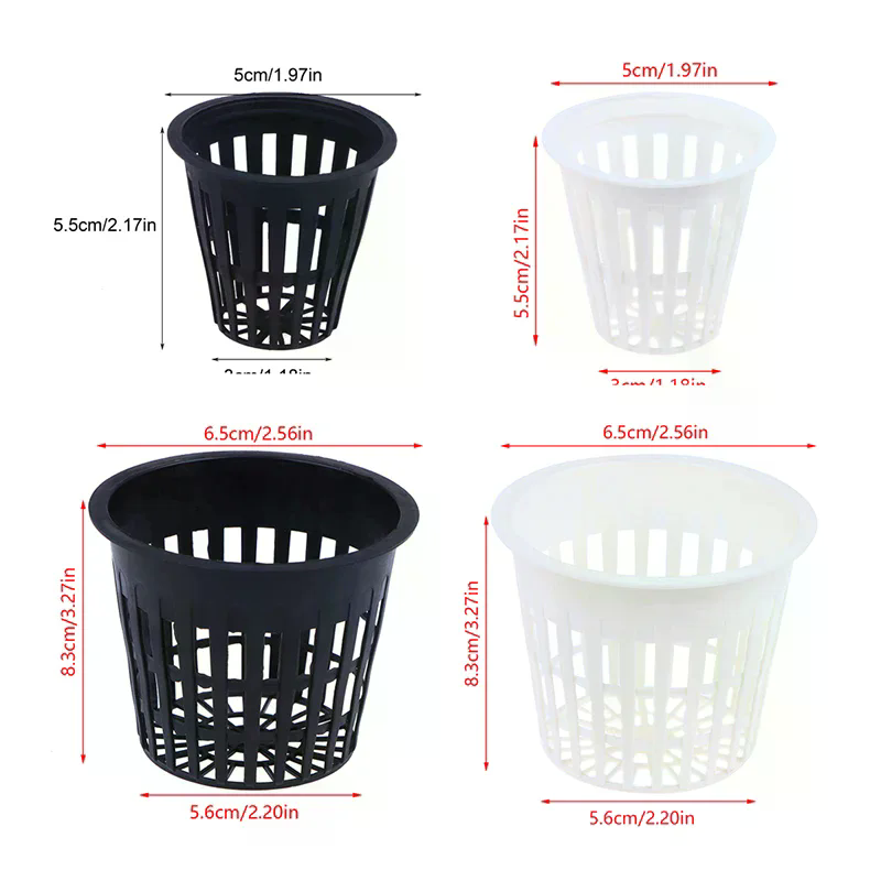 10pc 2 Inch 3 Inch Grow Orchid - Net Pot 3 Inch ulasan dan harga