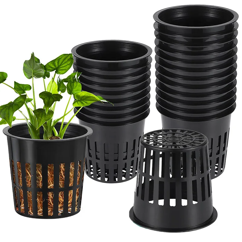 10PCS 3 Inch Hydroponics Cups  - Net Pot 3 Inch ulasan dan harga